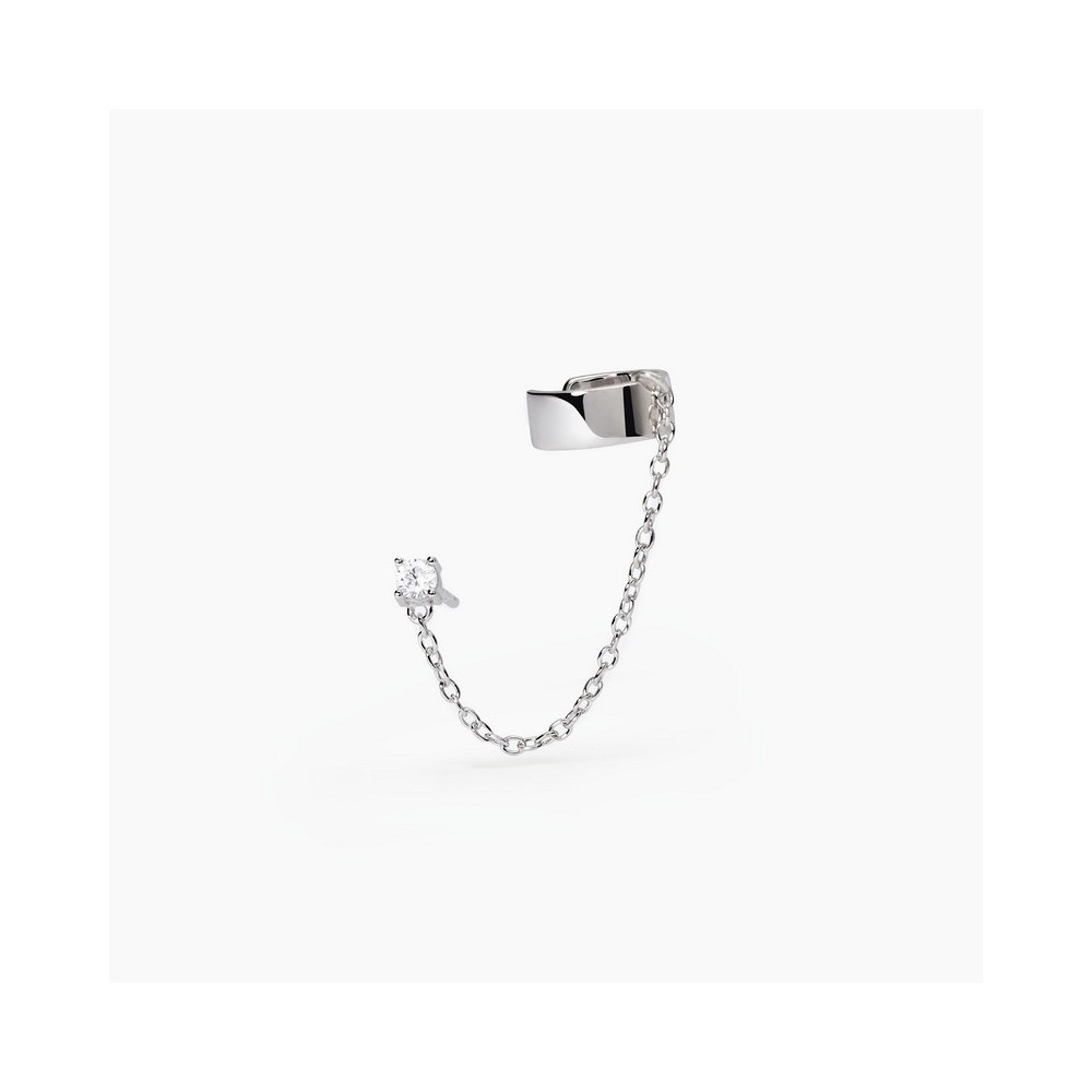 1 - Ear cuff donna Argento 925 Mabina con punto luce 563655