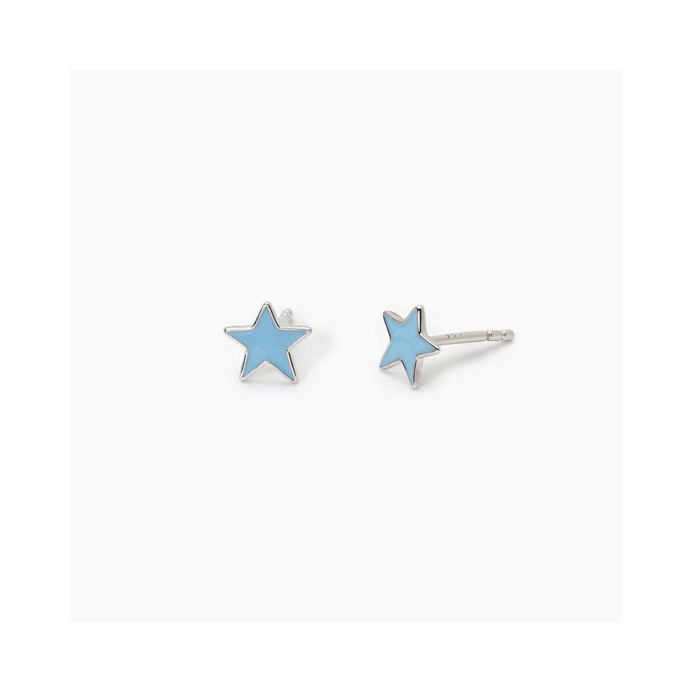 1 - Star earrings in 925 silver Mabina bimba 563690