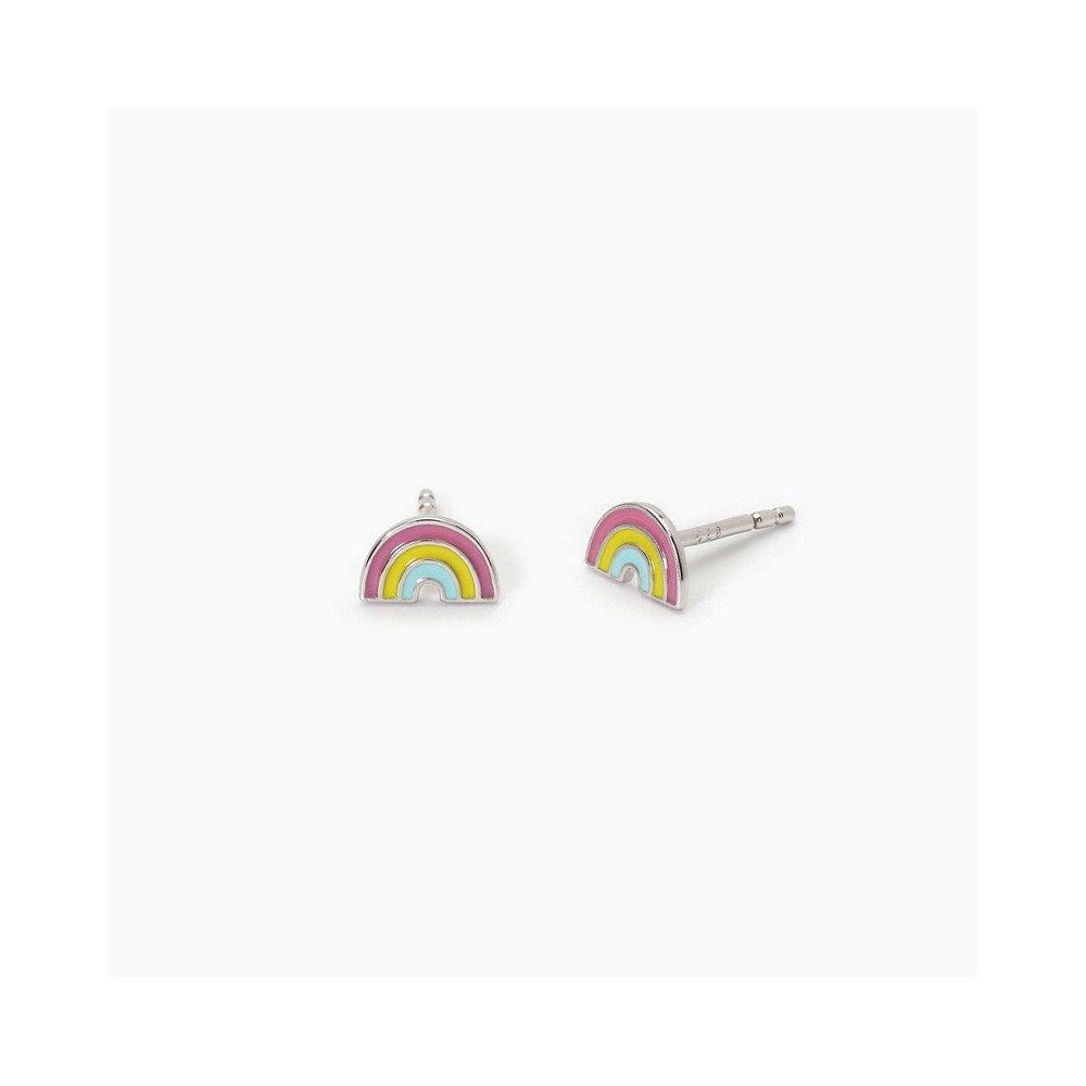 1 - Orecchini arcobaleno Argento 925 Mabina bimba 563691