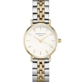 1 - Orologio solo tempo donna Rosefield Small Edit Duotone 26SGD-269 acciaio