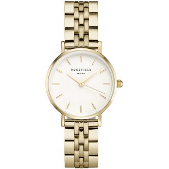 1 - Rosefield Small Edit Gold 26WSG-267 steel women's only time watch