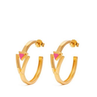 1 - Arianna circle earrings in 925 silver Valentina Ferragni Studio DVF-OR-CER01