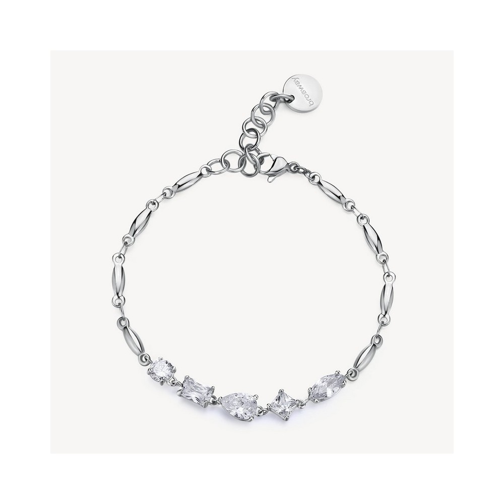 1 - Bracciale Affinity Brosway con zirconi bianchi BFF182