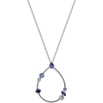 1 - Collana Brosway BFF87 in ottone rodiato con cristalli Swarovski collezione Affinity