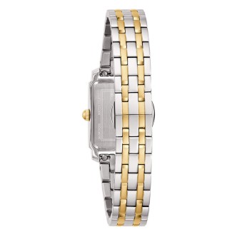 1 - Orologio donna solo tempo Bulova Sutton Tank rettangolare con madreperla 98P220