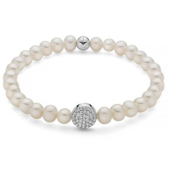 1 - Miluna women's bracelet with pearls and 925 silver PBR3500-TPZ