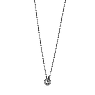 1 - Emporio Armani men's necklace with woven pendant EGS3027040