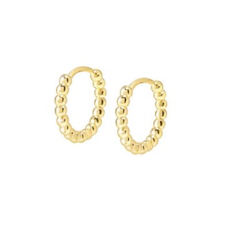 1 - Nomination women's circle earrings in 925 gold-plated silver 240505/012