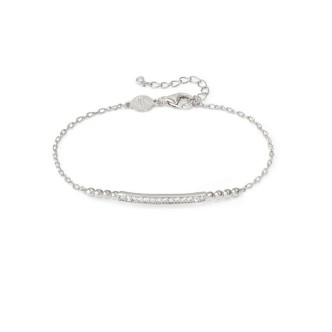 1 - Bracciale donna Nomination Argento 925 con targhetta di zirconi 240503/010