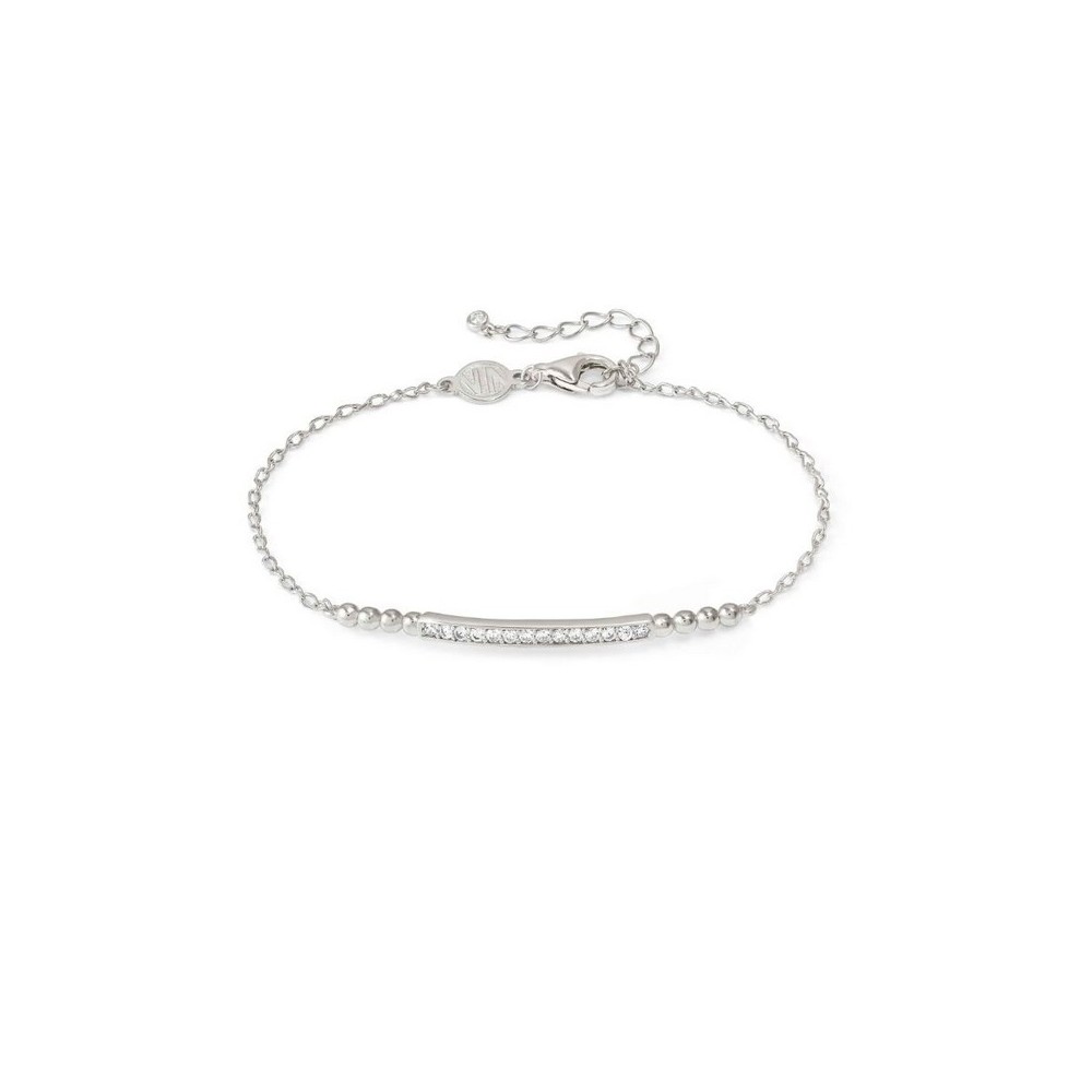 1 - Bracciale donna Nomination Argento 925 con targhetta di zirconi 240503/010