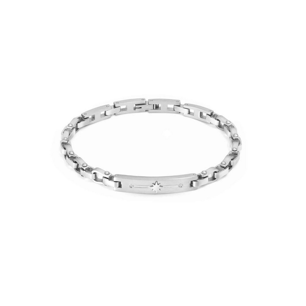 1 - Nomination men's steel bracelet with compass rose 133000/014