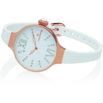 1 - Orologio Hoops solo tempo donna acciaio analogico cinturino in silicone 2570LGD02