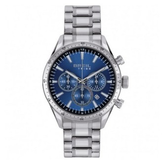 1 - Orologio cronografo uomo Breil Jato fondo blu EW0655 acciaio