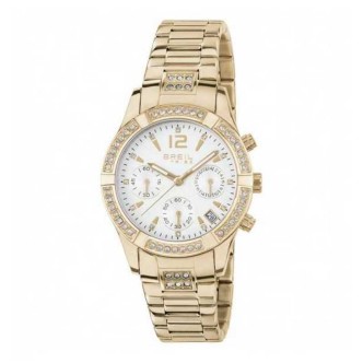 1 - Orologio donna cronografo Breil C'EST CHIC dorato acciaio EW0563