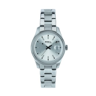 1 - Breil Classic Elegance women's only time watch with gray background EW0650 steel