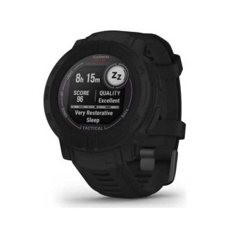 1 - Garmin Instinct 2 Solar Tactical Edition men's smartwatch black 010-02627-03 silicone strap