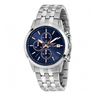 1 - Sector 660 men's chronograph watch with blue background R3273617005 steel