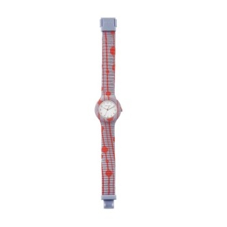 1 - Hip Hop La Methode HWU1181 women's only time watch with silicone case and strap