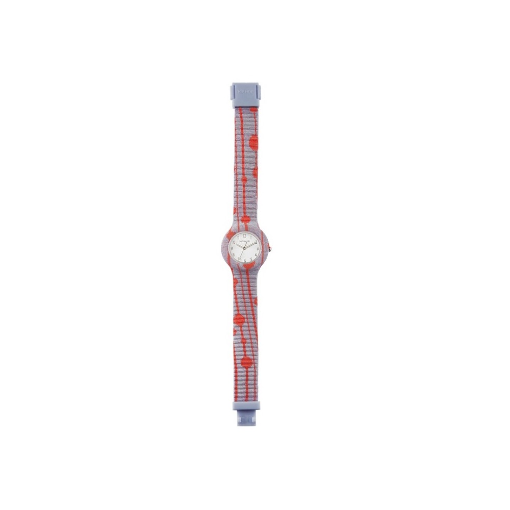 1 - Hip Hop La Methode HWU1181 women's only time watch with silicone case and strap