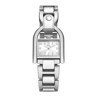 1 - Orologio donna solo tempo Fossil Harwell grigio ES5326 acciaio 316L