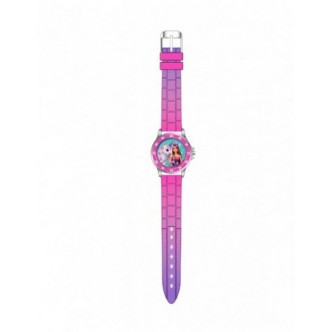 1 - Disney Barbie pink girl watch BDT9001 silicone strap