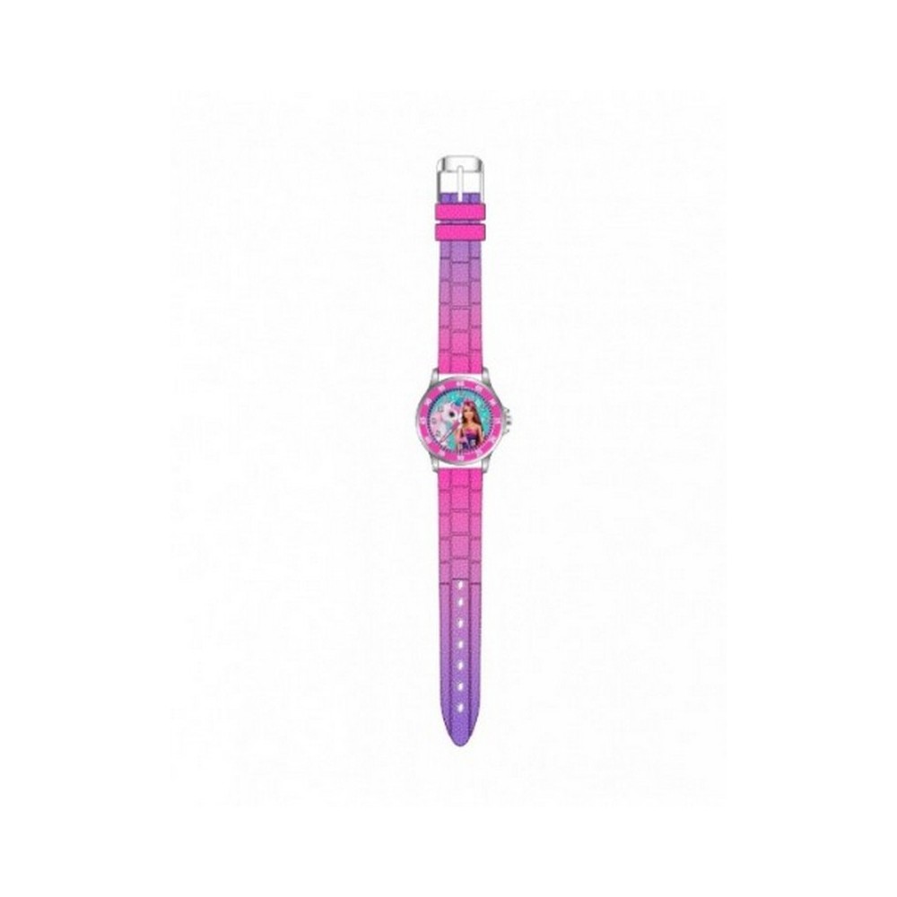 1 - Orologio bambina Disney Barbie rosa BDT9001 cinturino in silicone