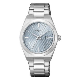 1 - Orologio solo tempo donna Vagary Timeless Lady azzurro IU3-118-75 cassa e bracciale acciaio