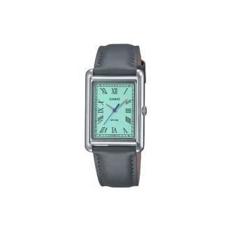 1 - Casio Timeless Standard turquoise LTP-B165L-2BVEF men's watch with leather strap