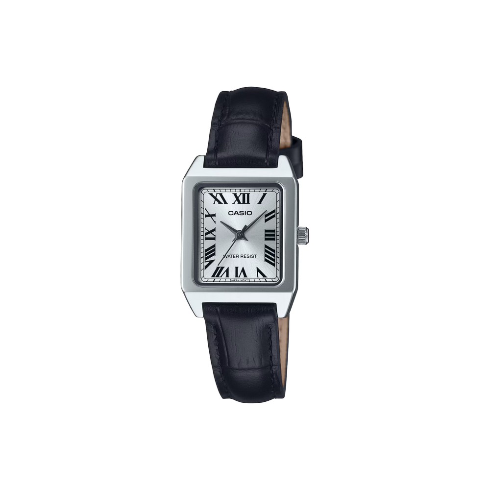 1 - Orologio donna Casio Timeless Standard grigio LTP-B150L-7B1EF cinturino in pelle