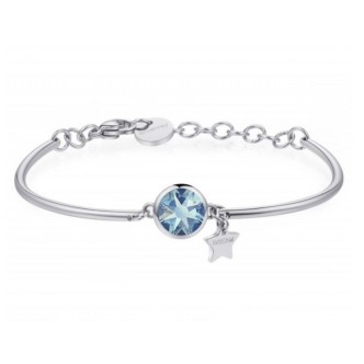 1 - Bracciale Brosway BHK245 in acciaio 316L e cristalli Swarovski con stella collezione Chakra