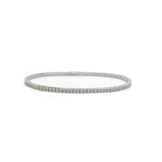 1 - Bracciale tennis uomo Zancan Argento 925 e zirconi bianchi ESB075-B-19