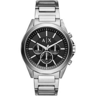 1 - Watch Emporio Armani steel Chronograph man analogue steel strap AX2600 Exchange Drexler