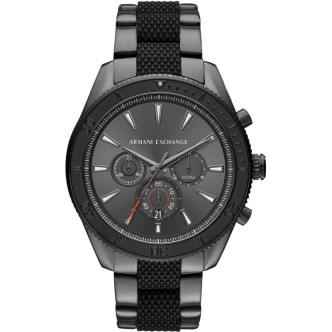 1 - Watch Emporio Armani steel Chronograph men's analog steel strap AX1816 Exchange Enzo