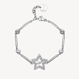 1 - Bracciale donna stella Brosway Chakra BHKB161 Acciaio 316L "mom"