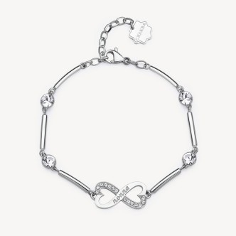 1 - Bracciale donna infinito Brosway Chakra BHKB162 Acciaio 316L "nonna"