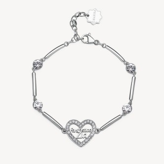 1 - Brosway Chakra BHKB164 316L steel women's heart bracelet "fantastic aunt".