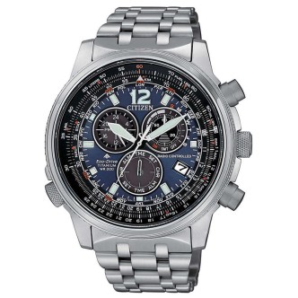 1 - Citizen Radio Controlled Chrono Pilot Super Titanium CB5850-80L men's watch