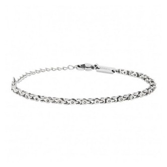 1 - Breil Gearn TJ3533 steel men's bracelet with double link