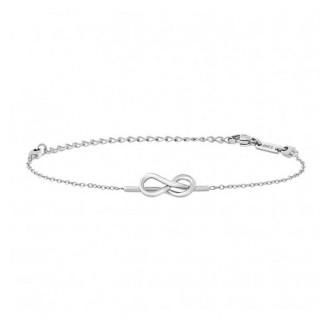 1 - Breil B&ME women's infinity bracelet in 316L steel TJ3502