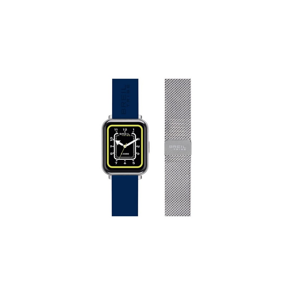 1 - Smartwatch Unisex Breil SBT-2 EW0673 silicone blu con doppio cinturino