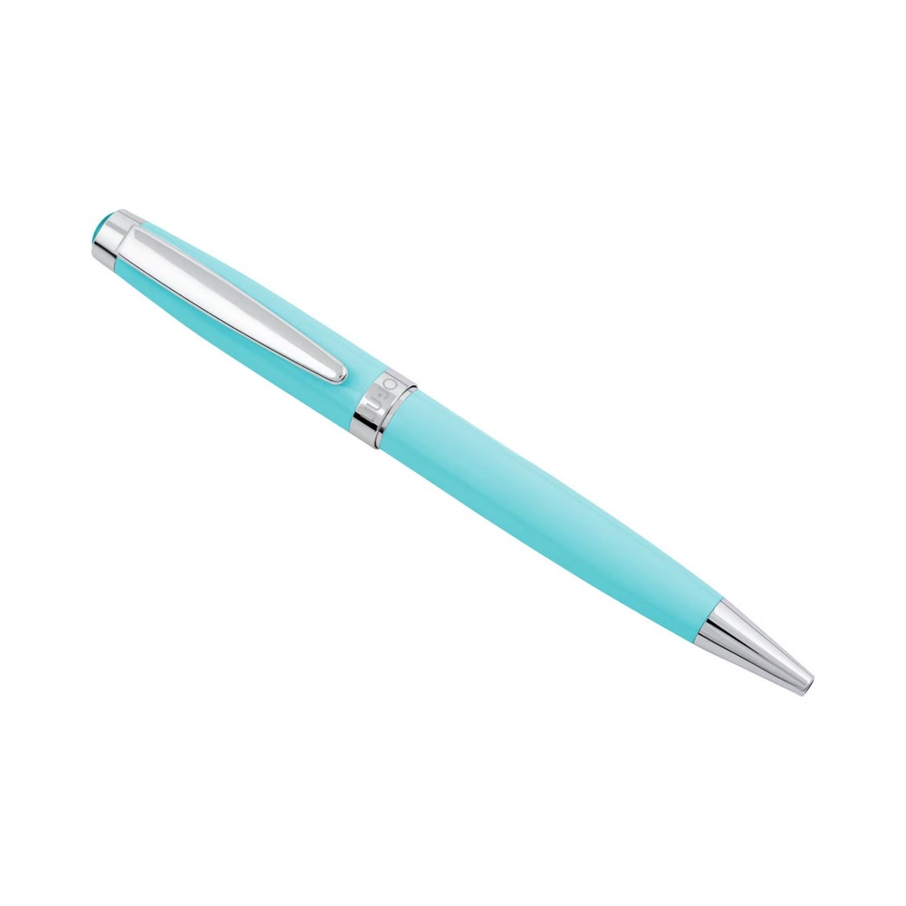 1 - Unisex pen Liu Jo PN015 steel and turquoise enamel