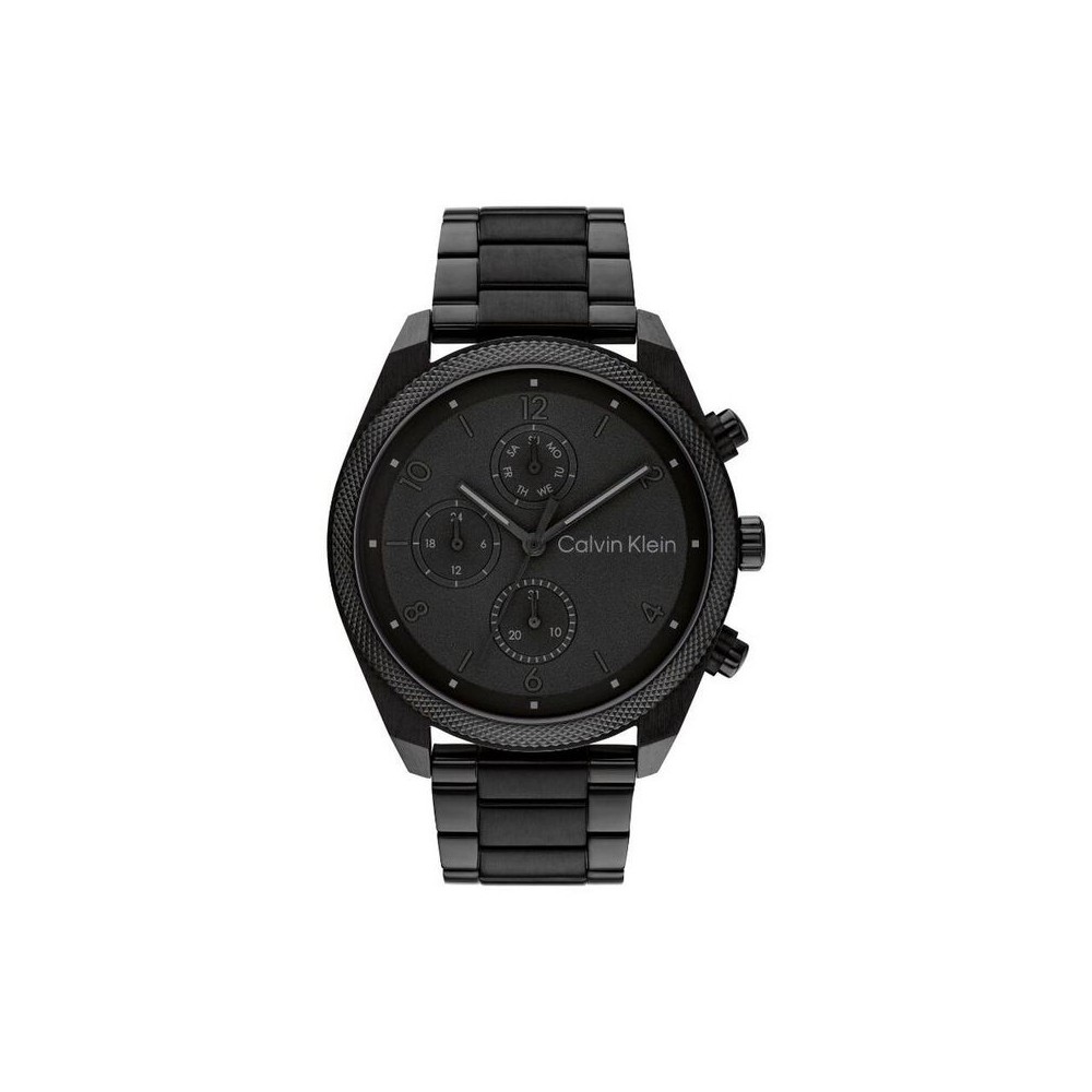 1 - Calvin Klein Architectural black 25200359 steel men's chronograph watch