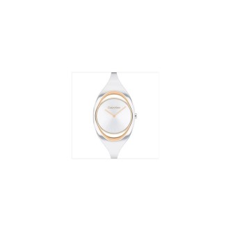 1 - Orologio donna solo tempo Calvin Klein Sculptural Silver 25200424 acciaio