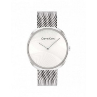 1 - Calvin Klein Sculptural mother of pearl 25200245 steel women's time only watch