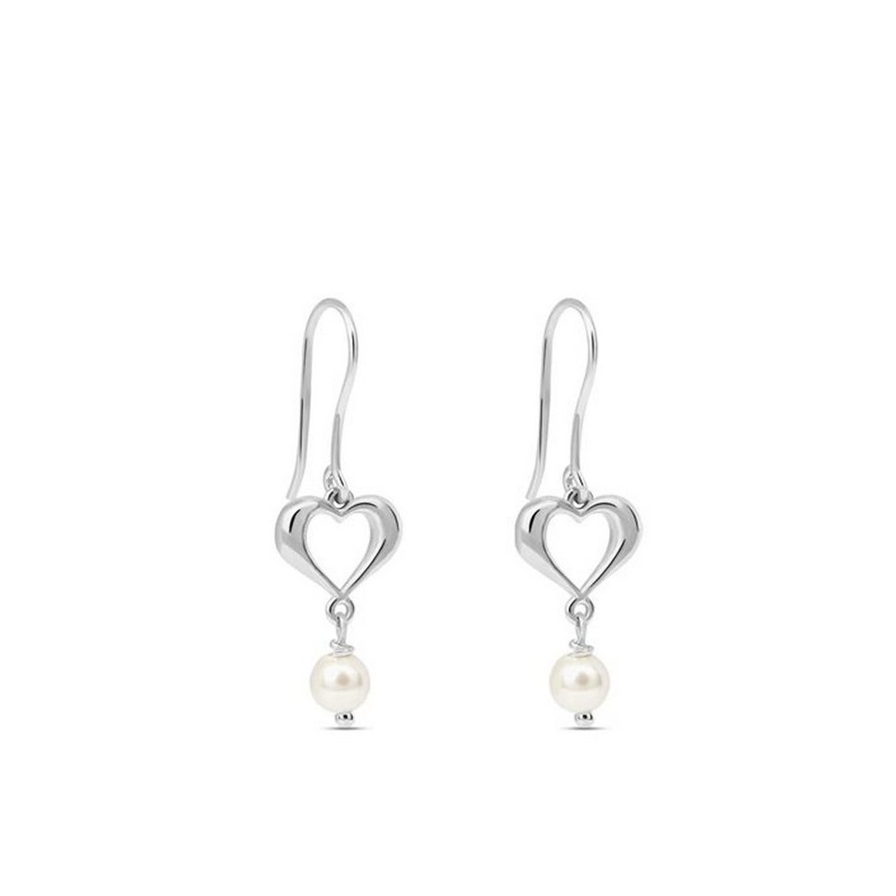 1 - Stroili women's pendant earrings in 925 silver with pearls 1683937