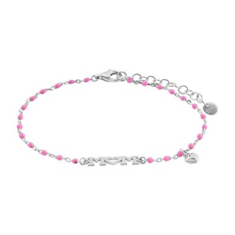 1 - Bracciale Mamma bambina Argento Stroili 1687121 con palline smaltate