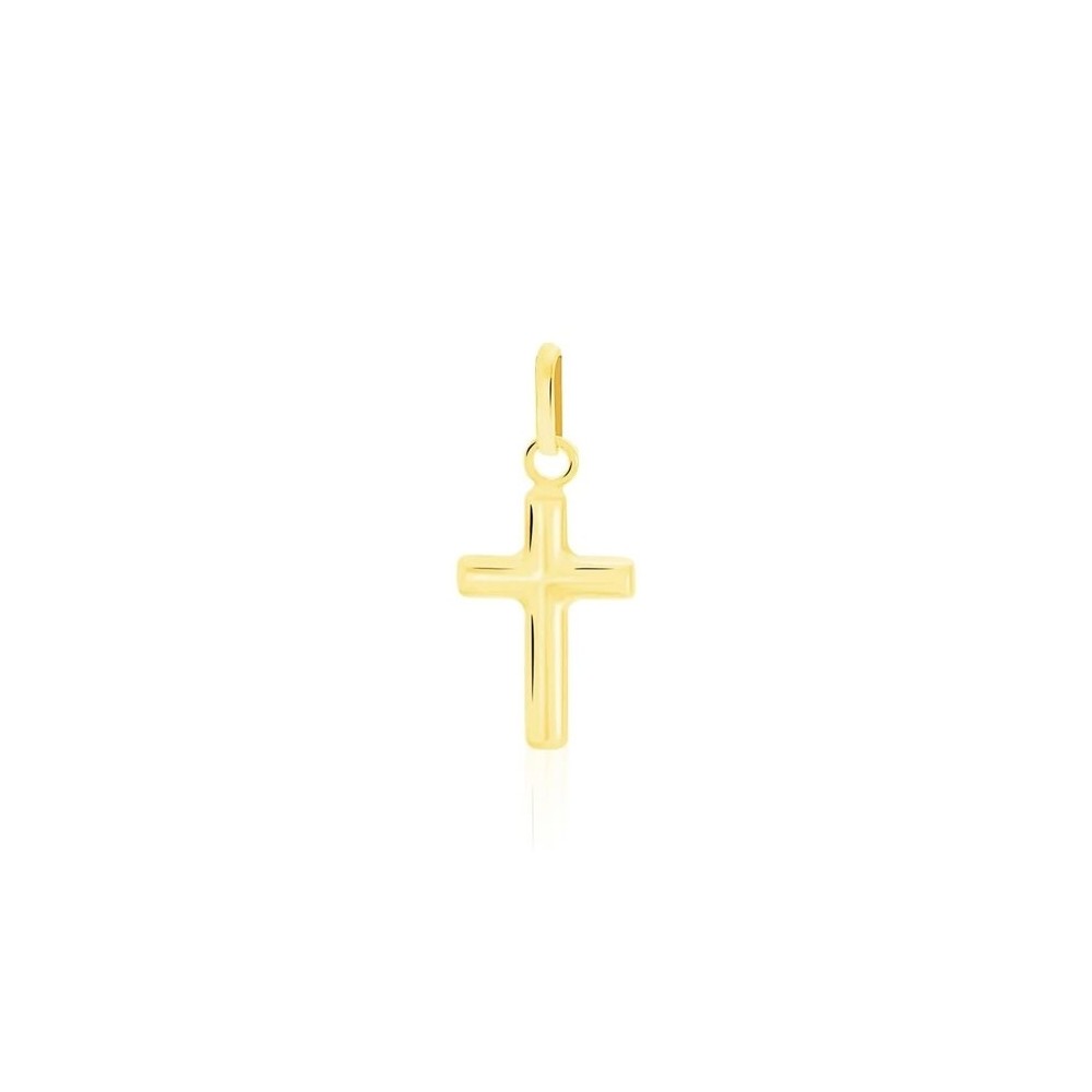 1 - Woman cross pendant in 9Kt yellow gold Stroili 1428148 Holy