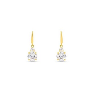 1 - Women's 9Kt yellow gold light point earrings Stroili Claire 1423911