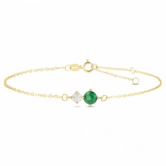 1 - Bracciale donna Oro Giallo 9Kt con zirconi Stroili Claire 1428424