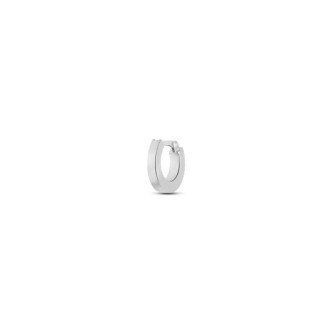 1 - Single hoop earring for women in 9Kt White Gold Stroili Toujours 1418326